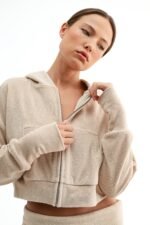 Halo Hoodie │ Cream - Image 4