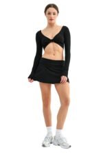 Ease Twist Top │ Black - Image 3