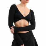 Ease Twist Top │ Black
