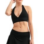 Ease Halter Top │ Black