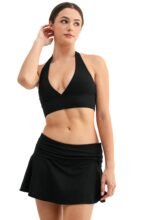 Ease Halter Top │ Black