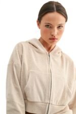 Halo Hoodie │ Cream - Image 2
