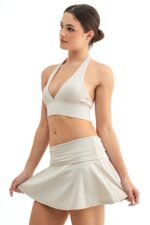 Ease Halter Top │ Cream - Image 2
